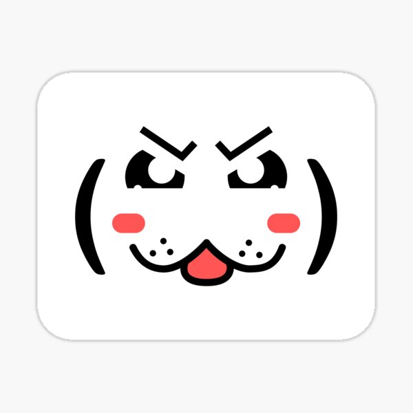 Evil Japanese Style Emoji Sticker For Sale By Feelklin Redbubble