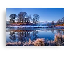 River Brathay Reflections. Canvas Print