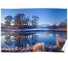 River Brathay Reflections. Poster