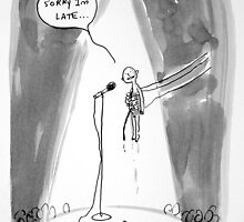 stand-up newborn by Loui Jover