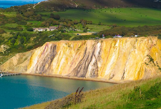 alum bay sand