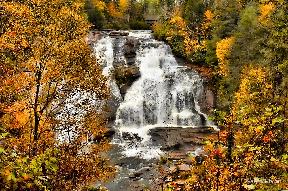 High Falls Dupont State Forest by Karen Peron