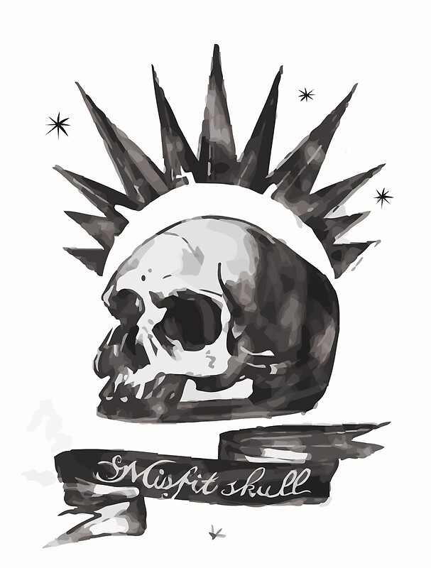 Misfits Skull Tattoo Design Misfits Skull Tattoo Design