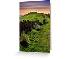 Moonlight on The Helm, Kendal Greeting Card