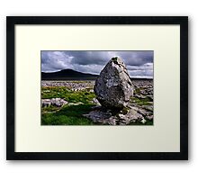 Ingleborough from Twisleton Scar - The Yorkshire Dales Framed Print