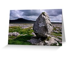 Ingleborough from Twisleton Scar - The Yorkshire Dales Greeting Card