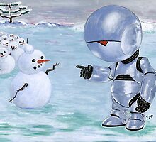 Tinny Snowman??? by Yvonne Lautenschlaeger aka medea