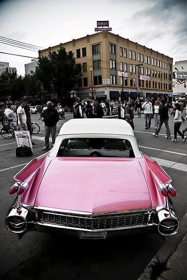 Candy Pink Cadillac by Davin Andrie