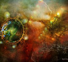 Never Just One Rainy Day (Art & Poetry) by Rhonda Strickland