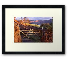 Near Ullswater - The Lake District Framed Print