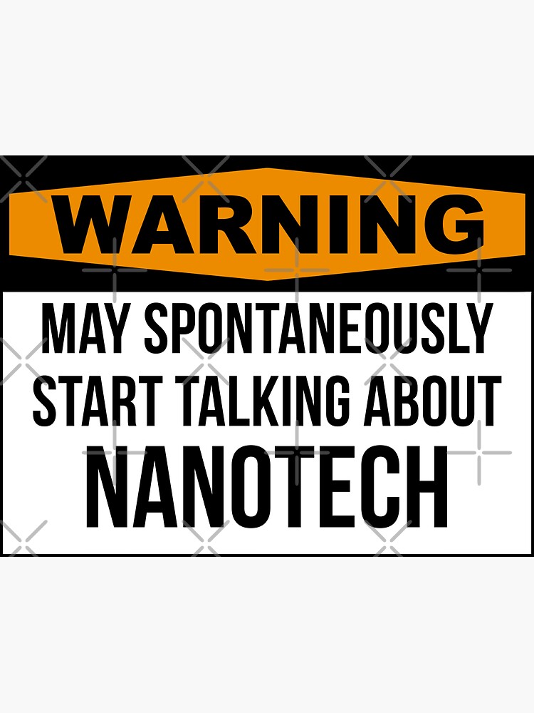 Nanotechnology Sticker By Silverorlead Redbubble