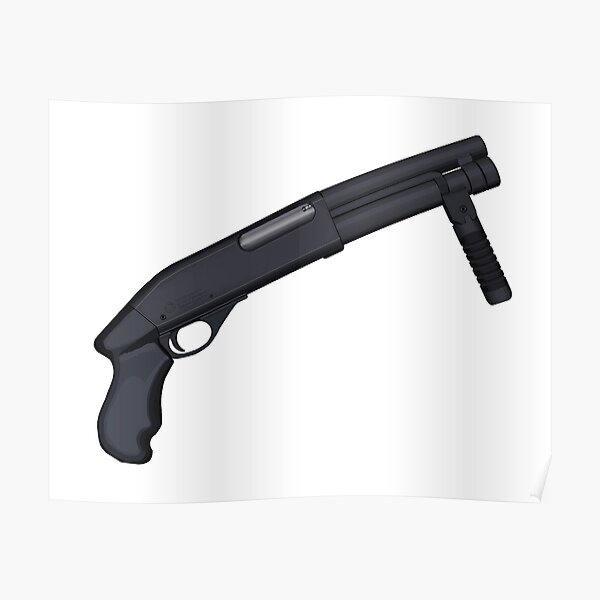 Serbu Super Shorty Pump Shotgun Poster By Omfgtimmy Redbubble