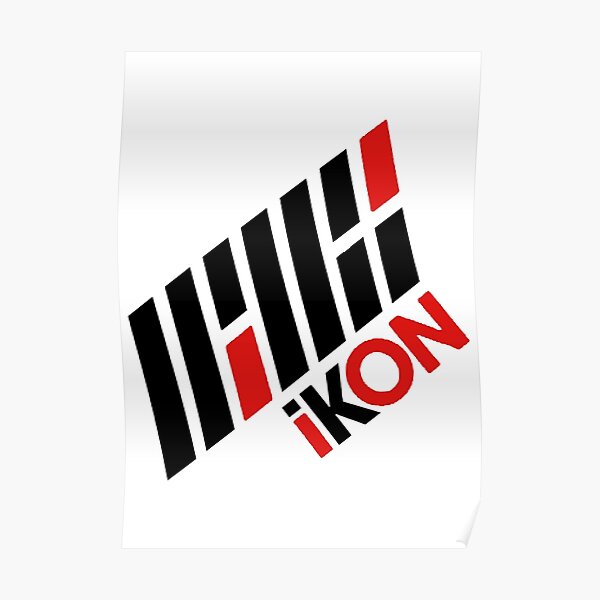 B IKON LOGO Poster By PepGuardi Redbubble