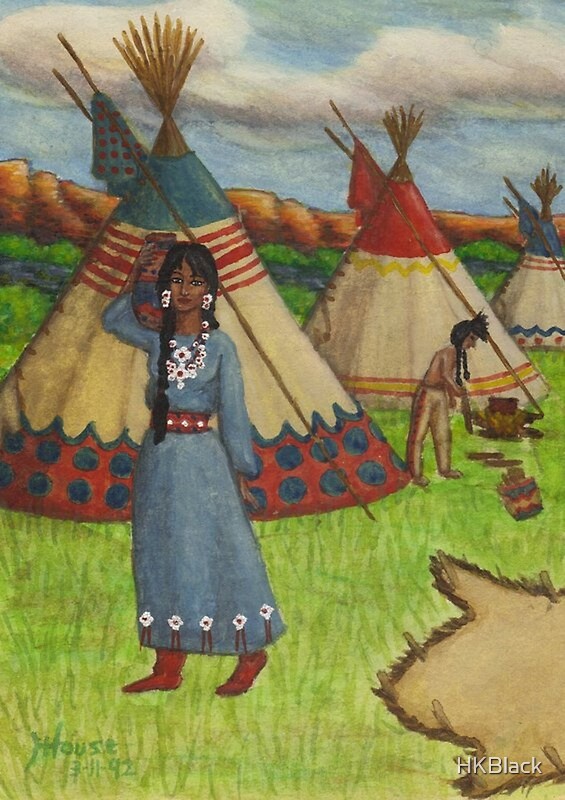 "Blackfoot Indians" by HKBlack Redbubble