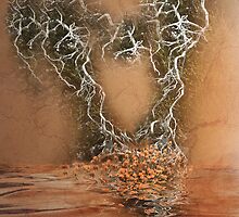 Troubled Heart (Image and Poem) by CarolM
