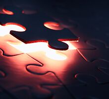 Puzzle Piece Falling Into Place by edge2edgephoto