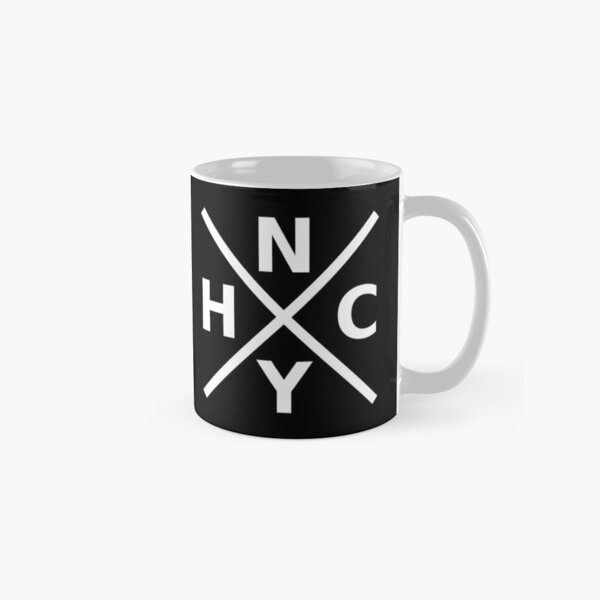 NYHC New York Hardcore Logo White Font Coffee Mug For Sale By