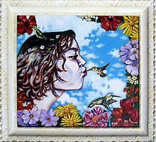 'Hummingbird Kisses' by Jerry Kirk