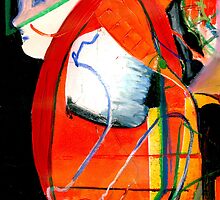 Anthropomorphism 05 Red series. by Michael West