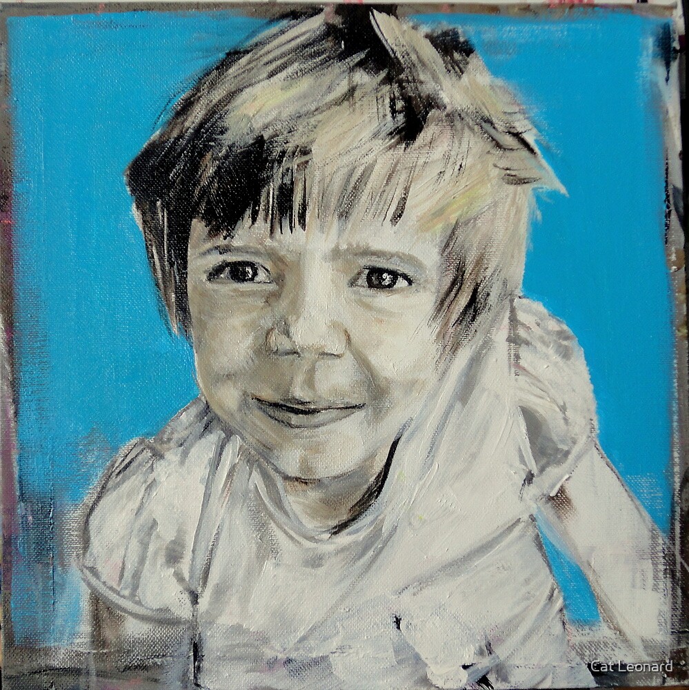 5 Grandkids by Cat Leonard - flat,1000x1000,075,f