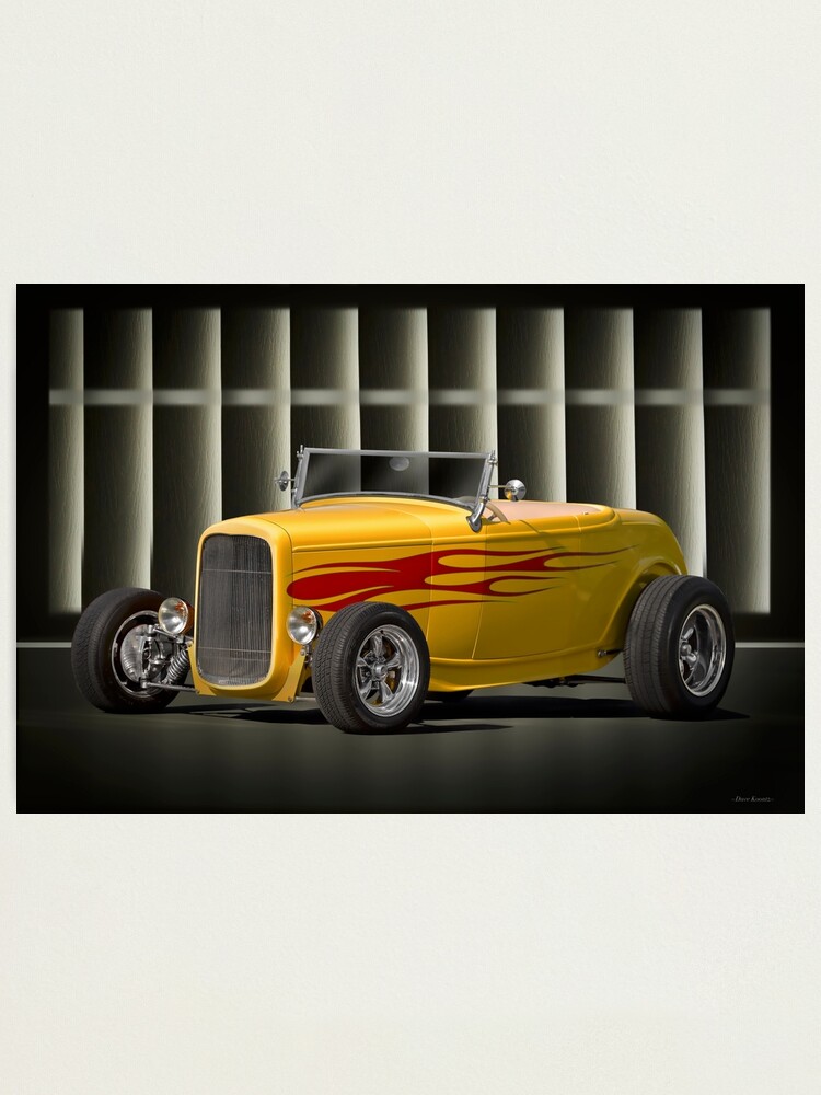 Ford Hiboy Roadster Photographic Print By Davekoontz Redbubble