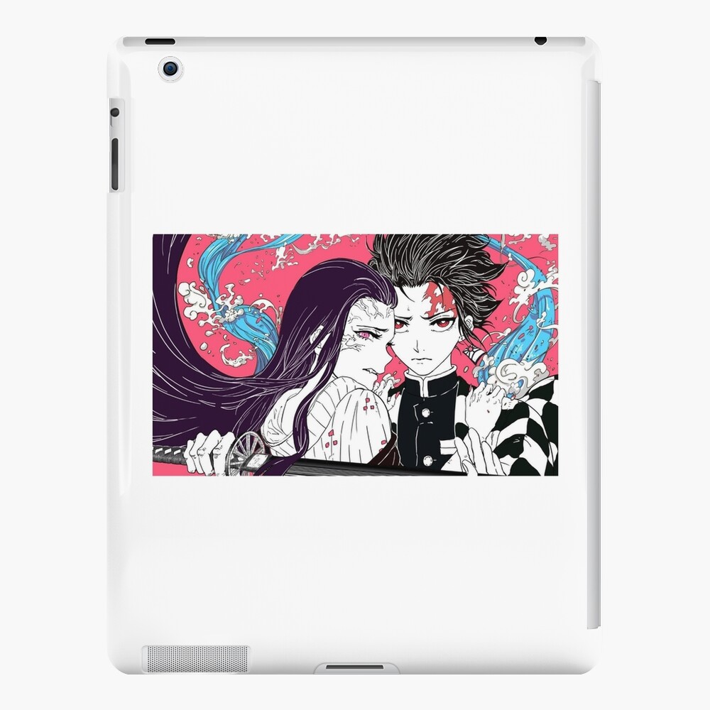 TANJIRO X NEZUKO ART Demon Slayer Kimetsu No Yaiba IPad Case