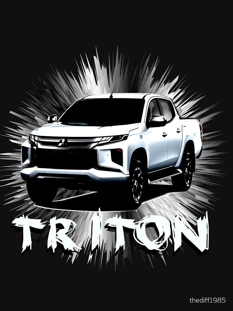 Mitsubishi Triton T Shirt For Sale By Thediff Redbubble L