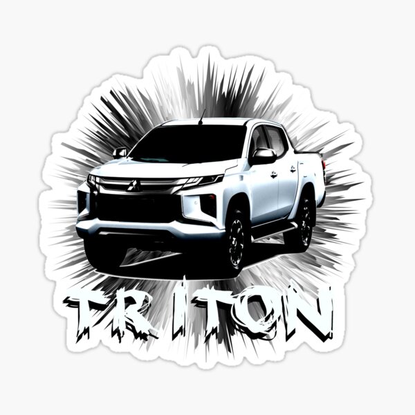 Mitsubishi Triton Sticker By Thediff1985 Redbubble