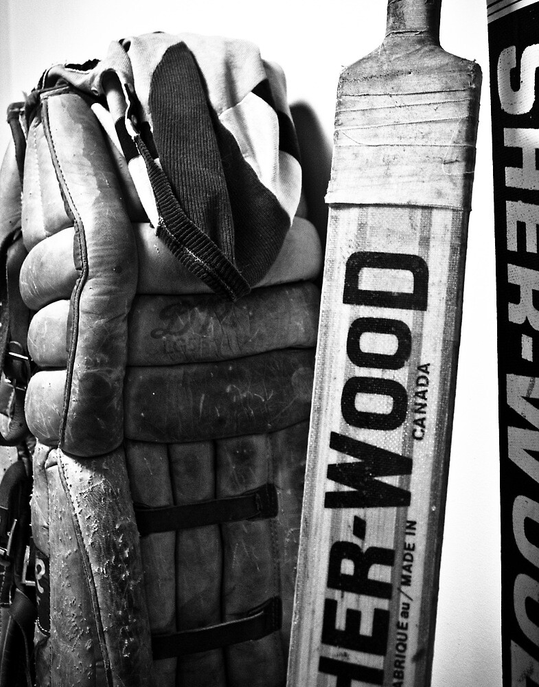 "Vintage Hockey Equipment" by Cory Bulatovich Redbubble