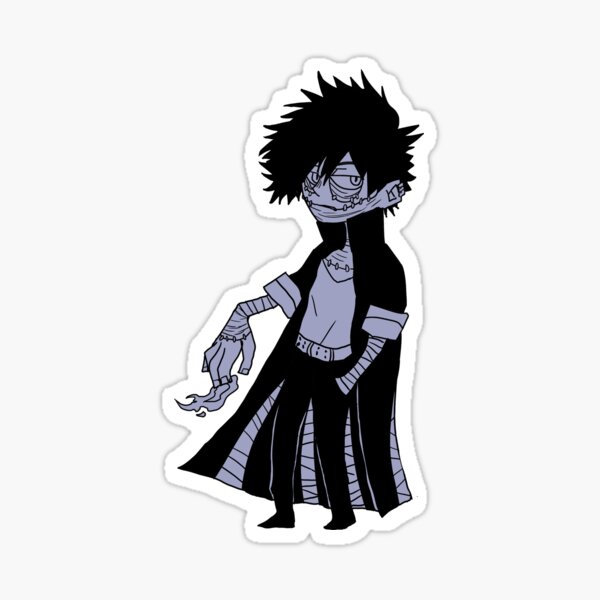 Dabi Chibi Sticker For Sale By BlueSnails Redbubble