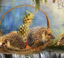 The Fruit Basket Thieves by Trudi's Images