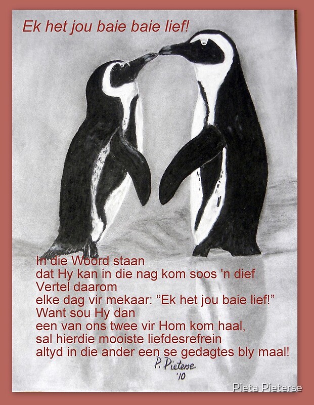 "Ek het jou baie baie lief" Photographic Prints by Pieta Pieterse