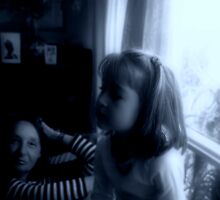 Three Portraits - Three Generations by © Helen Chierego