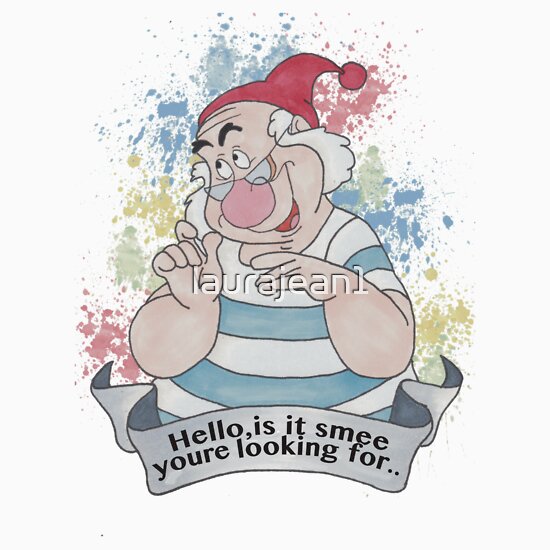 mr smee t shirt