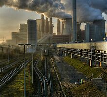 Power Station, Germany. by David A. L. Davies