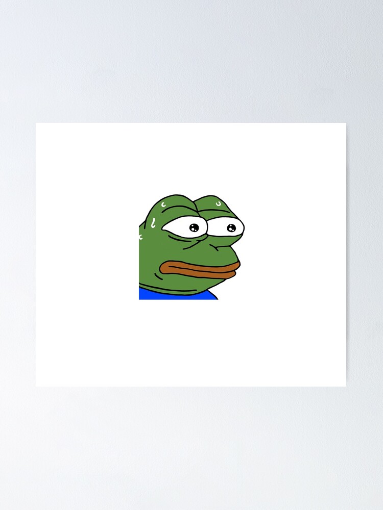 Pepe The Frog Meme Poster For Sale By Loremaster Redbubble