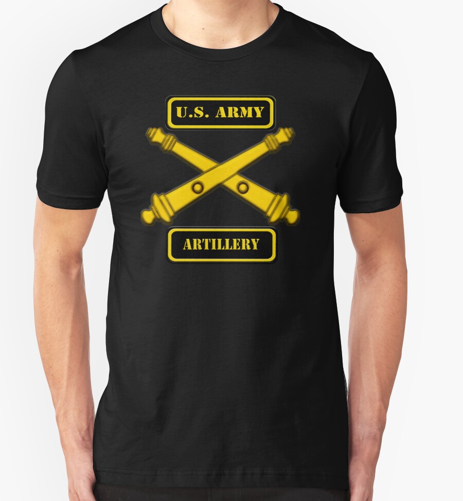 us army artillery shirts