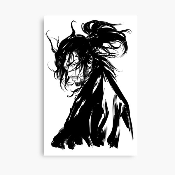 MUSASHI MIYAMOTO Canvas Print For Sale By Majotoyokai Redbubble