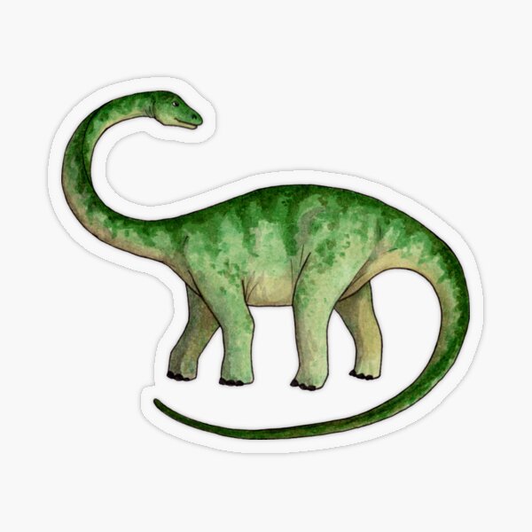 Diplodocus Sticker By Savousepate Redbubble