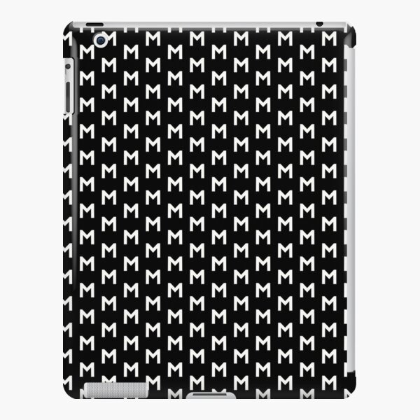 Letter M Upper Case Matching Group Alphabet IPad Case Skin By