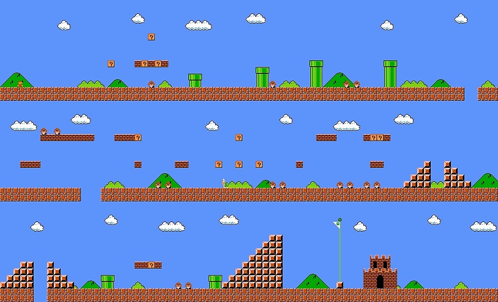 how many worlds does super mario bros 3