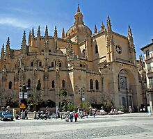 Ancient cathedral in Segovia (Spain) by IKGM