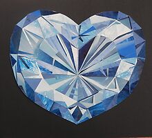 Blue diamond by Margherita Bientinesi