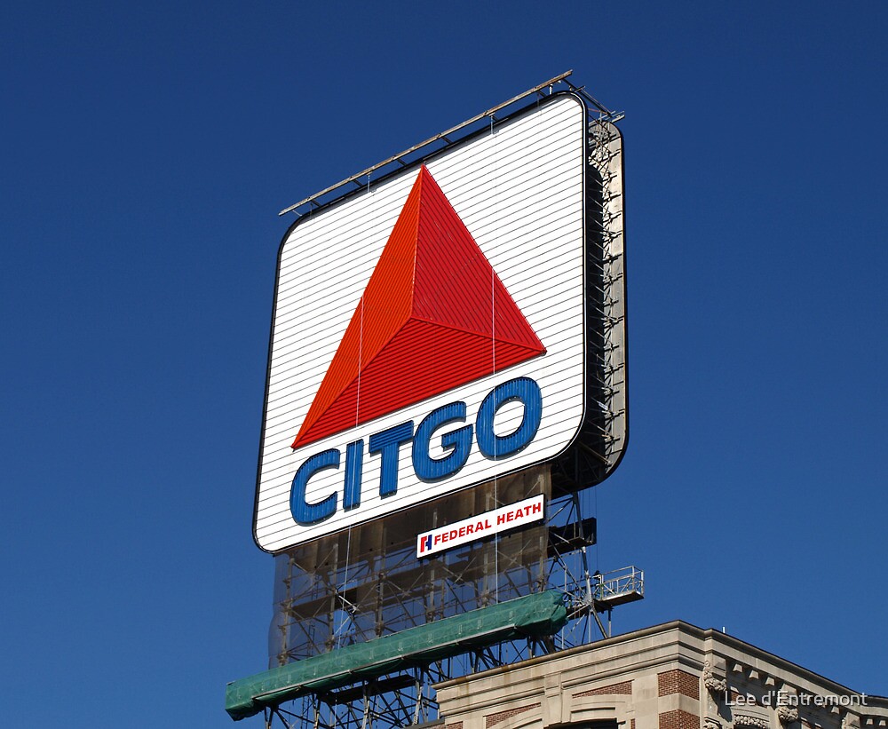 "Bostons Beloved "CITGO" Sign." by Lee d'Entremont Redbubble