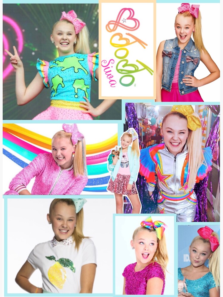 Jojo Siwa Collage Sticker By Josie Redbubble