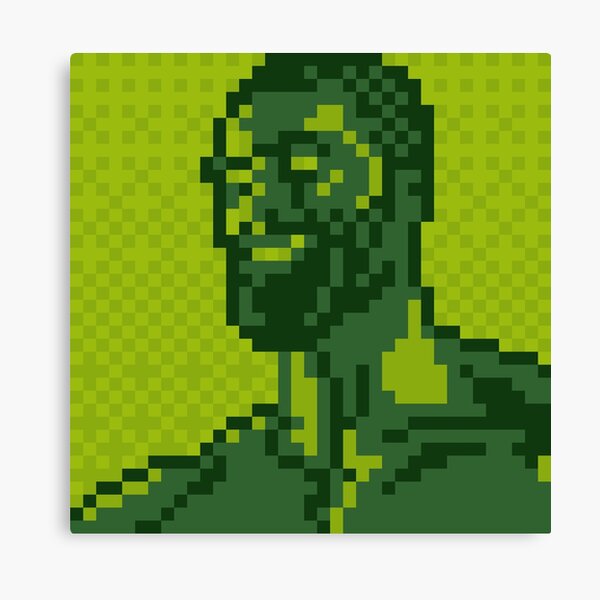 Giga Chad Pixel Art 32X32