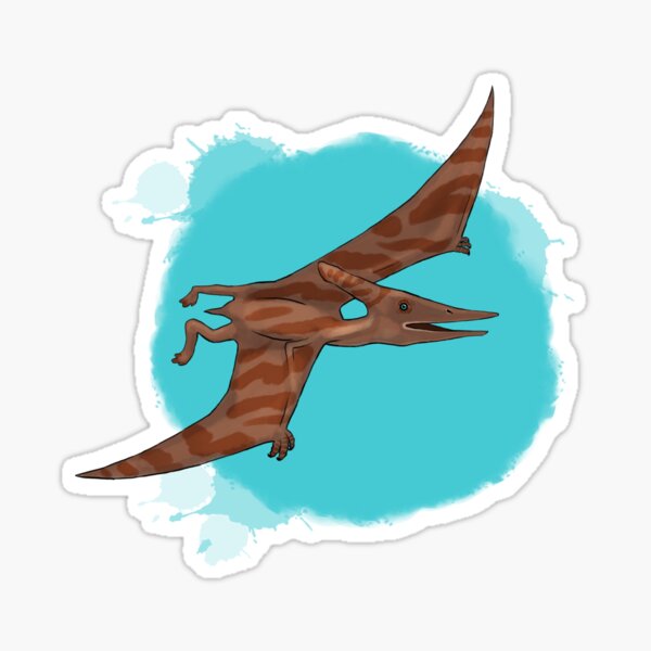 Pterodactyl Sticker For Sale By Roaringthunder Redbubble