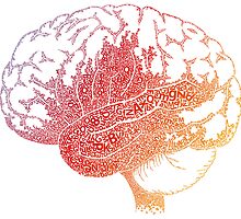 Brain letters by jordygraph