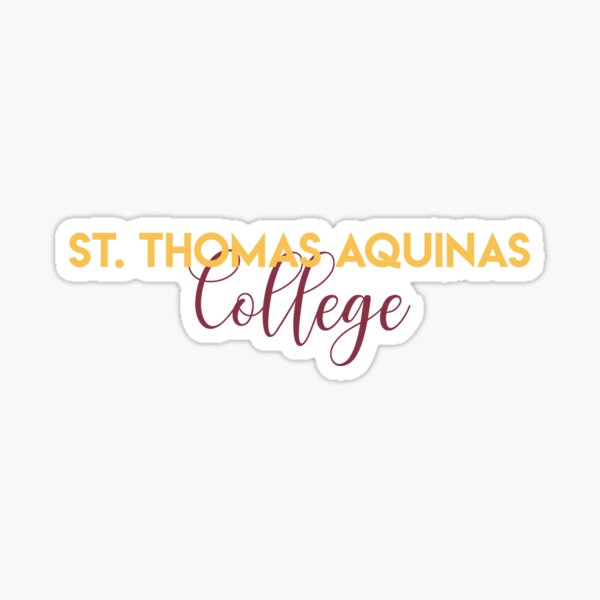 St Thomas Aquinas College Sticker For Sale By Lohtus Redbubble