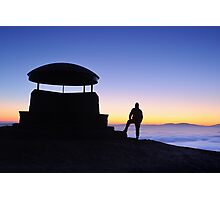 The Mushroom Shelter -  Scout Scar Photographic Print